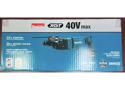 Makita GRH07Z 40V Max XGT 1-1/8  Rotary Hammer Tool Only NEW • $299.99