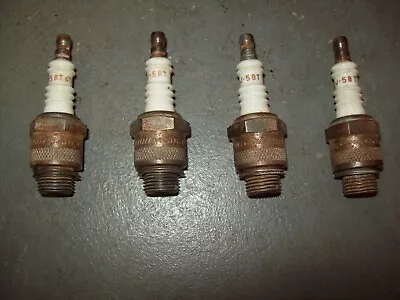 Scarce Champion J58T Racing Spark Plugs Mercury Mark 20H & 55H Outboard Motor • $10