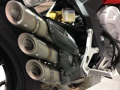 MV Agusta F3 675 / 800 Silmotor Exhaust Silencer Snake Style Titanuim Racing Mot • $1469.95