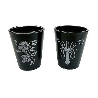 HBO Official Game Of Thrones Shot Glasses Set Of 2 • £7.67