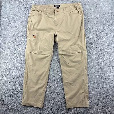 Orvis Mens Pants XL 30 Convertible Insect Shield Beige • $24.97