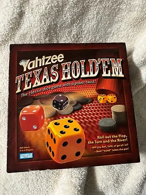 2004 YAHTZEE TEXAS HOLD'EM~Classic Dice Game With A Poker Twist ~ COMPLETE • $18.95