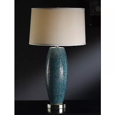 Crestview Collection CVAP1348 Melrose Table Lamp - Blue • $326.61
