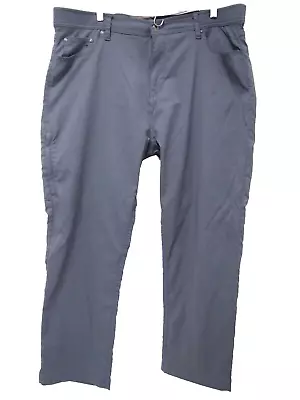 Gerry Mens Golf Pants 40X29 Blue 5 Pocket Elastic Waist Nylon Stretch • $18.98