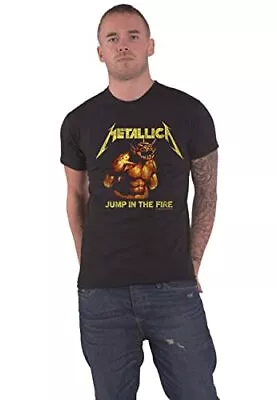 Metallica - Metallica Unisex T-Shirt  Jump In The Fire Vintage Medium - J72z • $20.02