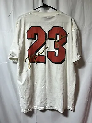 Vintage Nike Air Jordan Michael Jordan’s Restaurant L Tshirt Made In USA • $50