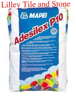 Mapei Adesilex P10 Mosaic Wall And Floor Tile Adhesive Available In 25kg Bags • £59.34