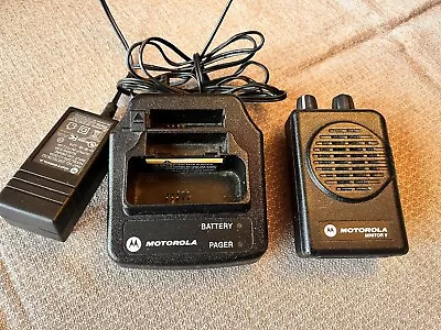 Motorola Minitor V UHF Pager And Charger  • $68