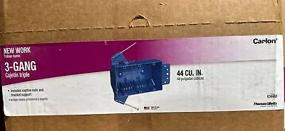 30 Pack-Carlon B344AB 3-Gang 44 Cu. PVC New Work Electrical Switch Outlet Box • $195