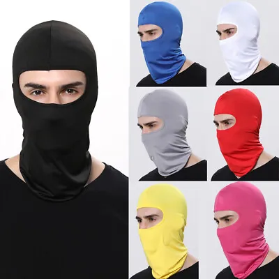 $4.99 • Buy Balaclava Face Mask UV Protection Ski Sun Hood Tactical Masks For Outdoor Sports