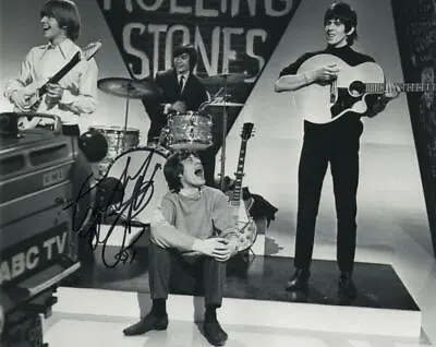 Charlie Watts Signed Autograph 8x10 Photo - Rolling Stones On Ed Sullivan Show • $249.99