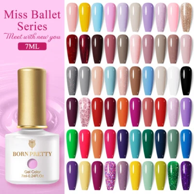 £2.99 • Buy BORN PRETTY Gel Nail Polish 114 Colors Nail Gel UV LED Holographic Gel Varnish