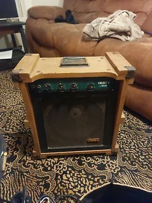 Crate Model CR-1 By SLM  Guitar Amplifier Wooden CrateVintage 1978 Tested Works • $350