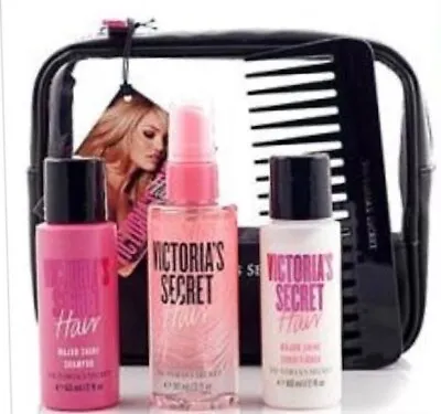 Victoria's Secret Bombshell Hair Travel Set Major Shine Shampoo Conditioner Wave • $39.95