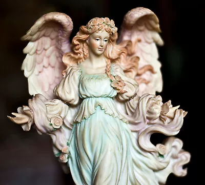 Seraphim Classics Natures Angel 12  Large Angel Figurine Limited Edition • $124