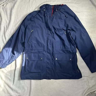 Pacific Trail Blue Long Sleeve Zip-Up Jacket Windbreaker Jacket Women's Size XL • $25