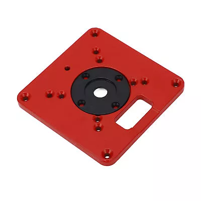 Router Table Insert Plate Aluminum Alloy Universal Accessory For Woodworking • £13.44