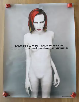 Marilyn Manson Mechanical Animals Original Ltd Ed Promo Poster • $25