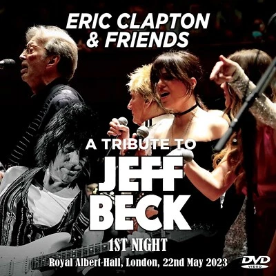 $30 • Buy Eric Clapton A Tribute To Jeff Beck 1st Night 2dvd