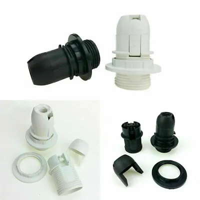 Socket Light Fittings Screw Lamp Holder Small Edison SES E14 Bulb Lampshade • £3.66