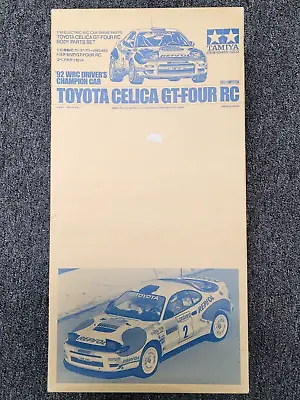 New Tamiya 1/10 Toyota Celica GT-FOUR RC REPSOL '92 WRC Body Parts Set #50485 • $189