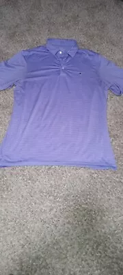 Men's Vineyard Vines Performance Polo Size XL Color Purple Blue Preppy Designer • $17.98