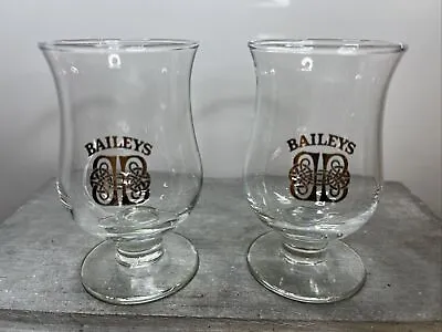 Baileys Irish Cream Shot Glass Set Of 2 Glasses Vintage Collector • $35