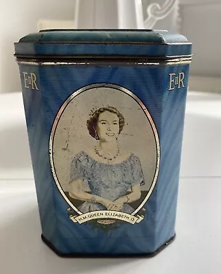 Brooke Bond  - Queen Elizabeth Ll Coronation Tea Caddy 1953 • £7