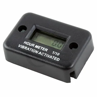 Digital Vibration Hour Meter Gauge Wireless Fit For Motorcycle Snowmobile ATV • $12