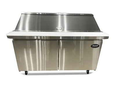 60  SANDWICH PREP UNIT PREP TABLE Cooler 60 5' MEGA TOP 24 Pan Refrigerator NEW • $1999