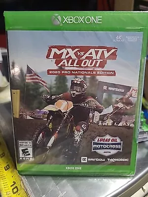 MX Vs. ATV All Out 2020 Pro Nationals Edition (Xbox One 2020) Brand New Sealed • $11.50