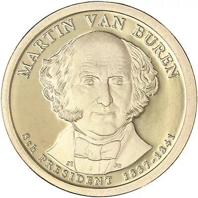 2008 S Presidential Dollar Martin Van Buren Gem Deep Cameo Proof See Pics X626 • $4.57