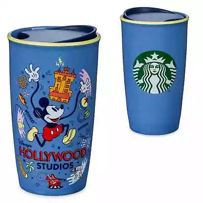 Disney Parks Hollywood Studios Mickey Mouse Starbucks Travel Mug Tumbler Ceramic • $29.95