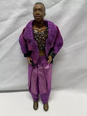 Vintage 1991 Mattel MC Hammer Doll Purple Outfit #1090 Celebrity Doll • $19.99