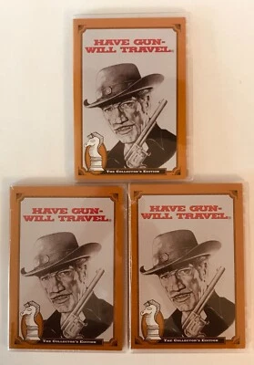 $12.87 • Buy Have Gun Will Travel Season 1 Collector's Edition DVD 3 Disc Set - 2 New + 1 EX 