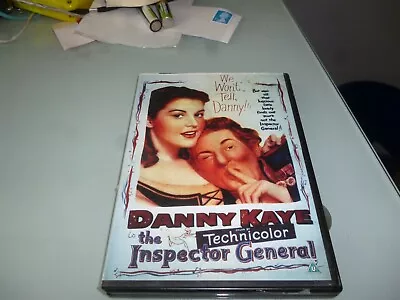 Danny Kaye.The Inspector General.Technicolor.dvd.DISC & INLAY NO CASE • £1.95