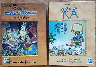 Euro Board Games LOT - RA Plus Rum And Pirates - NEW • $123.79