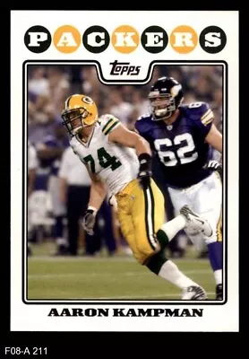 2008 Topps #211 Aaron Kampman Packers Iowa 8 - NM/MT • $0.99