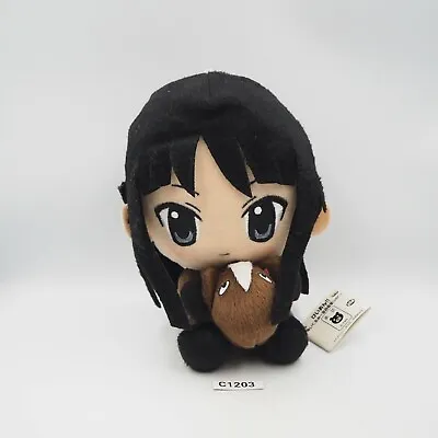 K-On! C1203 Mio Akiyama Cosplay Banpresto 2011 Plush 6  TAG Toy Doll Japan • $12.99