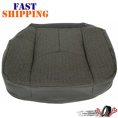 For 2003-2007 Chevy Silverado 1500 2500 HD Driver Bottom Cloth Seat Cover Gray • $20.05