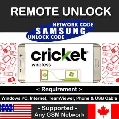 Cricket Xfinity At&t Samsung Galaxy S9+ Plus SM-G965U Remote Unlock Code Service • $99.99