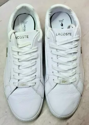 £49.99 • Buy LACOSTE Women's Graduate Trainers Shoes : White UK 6 EU 39.5 US 8