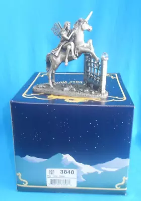 Myth And Magic - UNICORN RIDER - Tudor Mint - FIGURE - Box • £17.99