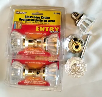 7 New Glass Door Knobs  - Reputable And Reliable Defender Security • $20