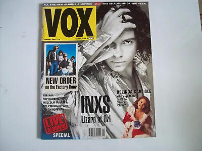 £4.95 • Buy Vox # 16 (jan 1992) Music Magazine - Inxs