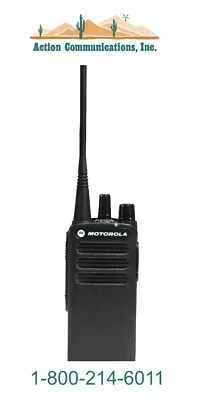 NEW MOTOROLA CP100d ANALOG  - UHF 403-480 MHZ 4 WATT 16 CH HANDHELD RADIO  • $405