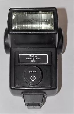 Vivitar Auto Thyristor 283 Shoe Mount Electronic Flash Good  • $28.95