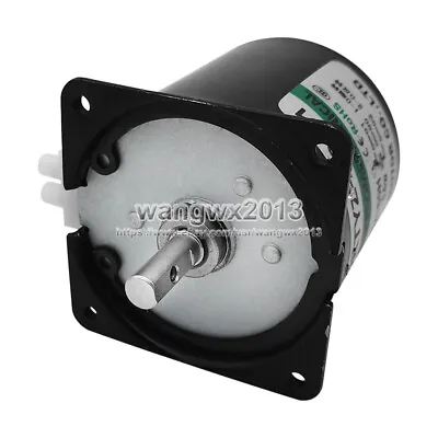 1x AC110/220V 2.5-110RPM 14W 60KTYZ Metal Gear Large Torque Synchronous Motor #1 • $21.98