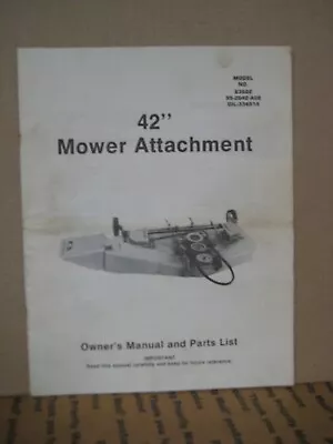 Original Gilson Montgomery Wards 42  Mower Deck Attachment 63622 GIL-33481A • $19.95