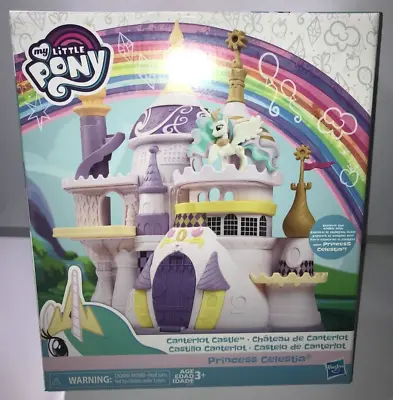 My Little Pony Canterlot Castle Playset With Princess Celestia Figure HASBRO • $29.95